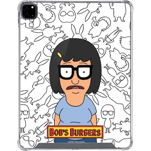Bobs Burgers Tina Uhh iPad Pro 12.9in (2020) Clear Case